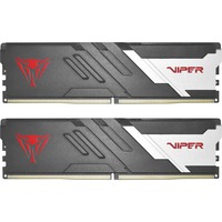 Patriot DIMM 32 GB DDR5-6000 (2x 16 GB) Dual-Kit, Arbeitsspeicher schwarz, PVV532G600C30K, Viper Venom, INTEL XMP, AMD EXPO