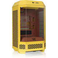 Thermaltake The Tower 250 Butter Caramel, Tower-Gehäuse gelb, Tempered Glass
