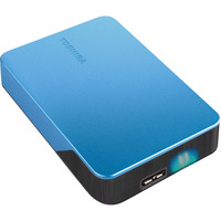 Toshiba Canvio Flex 4TB, Externe Festplatte blau (glänzend), USB-C / USB-A