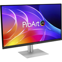 ASUS ProArt Display OLED PA279CDV, OLED-Monitor 67.3 cm (26.5 Zoll), schwarz/silber, UltraHD/4K, Daisy-Chaining, KVM-Switch, USB-Hub, 120Hz Panel