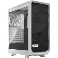 Fractal Design Meshify 2 Compact Lite White TG Clear, Tower-Gehäuse weiß, Tempered Glass