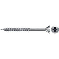 fischer Spanplattenschraube ClassicFast II 5,0x90 Senkkopf PZ 200 Stück, mit Teilgewinde