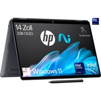 HP OmniBook Ultra Flip 14-fh0075ng, Notebook grau, Intel® Core™ Ultra 7 256V, Intel® Arc™ Graphics, 16 GB LPDDR5X, 1 TB (1 TB SSD), Windows 11 Home