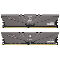 Team Group DIMM 32 GB DDR4-3200 (2x 16 GB) Dual-Kit, Arbeitsspeicher schwarz, TTCED432G3200HC16FDC01, T-CREATE EXPERT