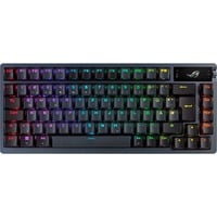 ASUS ROG Azoth, Gaming-Tastatur gunmetal, DE-Layout, ROG NX Red, inkl. Schmiermittel-Kit