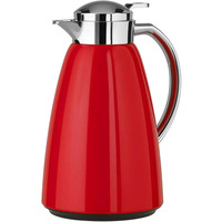 Emsa CAMPO Isolierkanne, 1 Liter rot/edelstahl, QUICK TIP Verschluss