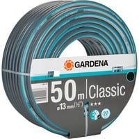 GARDENA Classic Schlauch 13mm (1/2") grau/türkis, 50 Meter