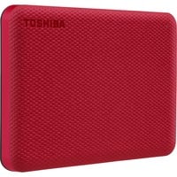 Toshiba Canvio Advance 1 TB, Externe Festplatte rot, Micro-USB-B 3.2 Gen 1 (5 Gbit/s)