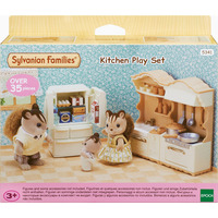 EPOCH Sylvanian Families - Landhaus Küche mit Kühlschrank, Konstruktionsspielzeug 