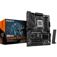 GIGABYTE B840 GAMING X WIFI6E, Mainboard schwarz/grau