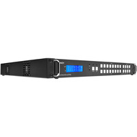 Lindy 8x8 HDMI 18G Matrix, HDMI Splitter schwarz, mit Video Wall Scaling