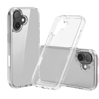 Nevox StyleShell SHOCKFlex, Handyhülle transparent, iPhone 17