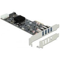 DeLOCK PCIe x4 > 4x extern USB 3.2 Gen 1 Typ-A, USB-Controller