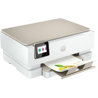 HP ENVY Inspire 7221e All-in-One, Multifunktionsdrucker hellgrau/hellblau, USB, WLAN, Scan, Kopie, Duplex (Druck)