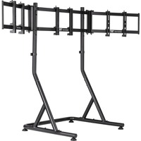 Thermaltake Triple Monitor Stand Black, für Racing Simulator Cockpit GR500, Monitorhalterung schwarz, für Monitore 32" - 55"