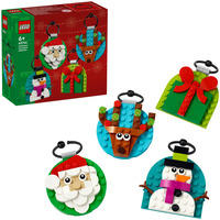 LEGO 40744 Iconic Verschiedene Christbaumanhänger, Konstruktionsspielzeug