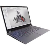 Lenovo ThinkPad P16 G2 (21FA004SGE), Notebook grau/schwarz, Intel® Core™ i7-14700HX, NVIDIA RTX 2000, 32 GB DDR5, 1 TB (1 TB SSD), Windows 11 Pro