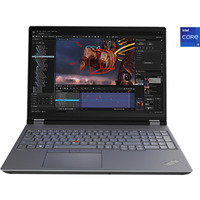 Lenovo ThinkPad P16 G2 (21FA005QGE), Notebook grau/schwarz, Intel® Core™ i9-13980HX, NVIDIA RTX 5000, 96 GB DDR5, 2 TB (2 TB SSD), Windows 11 Pro