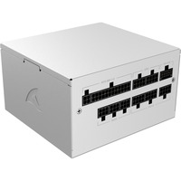 Sharkoon Rebel P20 Gen2 850 White, PC-Netzteil weiß, 1x 12 Pin High Power Anschluss, 3x PCIe, Kabelmanagement, 850 Watt
