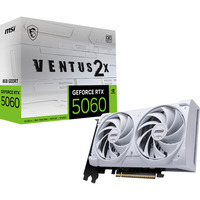 MSI GeForce RTX 5060 VENTUS 2X OC WHITE 8G, Grafikkarte weiß, DLSS 4, 3x DisplayPort, 1x HDMI 2.1