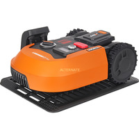 Worx Mähroboter Landroid M500 Plus orange/schwarz, Li-Ionen Akku 2,0Ah, Schnittbreite 18cm