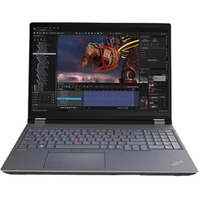 Lenovo ThinkPad P16 G2 (21FA006EGE), Notebook grau/schwarz, Intel® Core™ i7-13850HX, NVIDIA RTX 2000, 64 GB DDR5, 512 GB (512 GB SSD), Windows 11 Pro 64-Bit