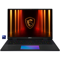 MSI Titan 18 HX AI A2XWJG-656, Gaming-Notebook schwarz/silber, Intel® Core™ Ultra 9 285HX, NVIDIA GeForce RTX 5090, 64 GB DDR5, 6 TB (2 TB SSD & 2 TB SSD & 2 TB SSD), Windows 11 Pro