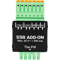 Shelly SSR Add-on, Erweiterungsmodul schwarz, für "the Pill"