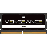 Corsair SO-DIMM 32 GB DDR5-4800 , Arbeitsspeicher schwarz, CMSX32GX5M1A4800C40, Vengeance