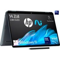 HP OmniBook Ultra Flip 14-fh0079ng, Notebook grau, Intel® Core™ Ultra 7 258V, Intel® Arc™ Graphics, 32 GB LPDDR5X, 2 TB (2 TB SSD), Windows 11 Home