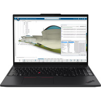 Lenovo ThinkPad P16s G4 AMD (21QR0059GE), Notebook schwarz, AMD Ryzen AI 7 PRO 350, AMD Radeon 860M, 48 GB DDR5, 1 TB (1 TB SSD), Windows 11 Pro