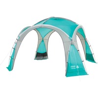 Coleman Event Dome Shelter XL, 4,5 x 4,5m, Pavillon hellblau/grau