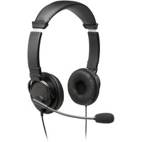 Kensington USB HiFi-Kopfhörer mit Mikrofon, Headset schwarz