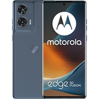 Motorola edge 50 Fusion 256GB, Handy Forest Blue, Kunstleder, Dual SIM, Android 14, 8 GB