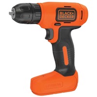 BLACK+DECKER Akku-Bohrschrauber BDCD8, 7,2Volt orange/schwarz, Li-Ionen Akku 1,5Ah