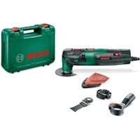 Bosch Multifunktions-Werkzeug PMF 250 CES grün, 250 Watt, inkl. Zubehör Set klein