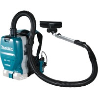 Makita Akku-Rucksacksauger DVC261ZX15, Bodenstaubsauger blau/schwarz, ohne Akku und Ladegerät