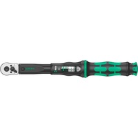 Wera Drehmomentschlüssel mit Umschaltknarre Click-Torque C 1 schwarz/grün, Abtrieb 1/2"