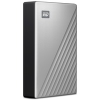 WD My Passport Ultra for Mac 5 TB, Externe Festplatte silber/schwarz, USB-C 3.2 Gen 1