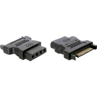 DeLOCK Adapter Power SATA > 5,25" 4Pin schwarz