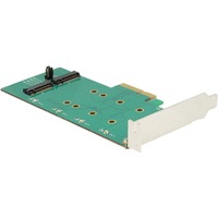 DeLOCK PCIe x1 > 2 x M.2 Key B, Serial ATA-Controller