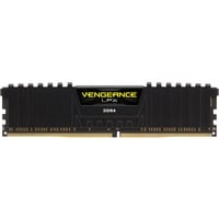 Corsair DIMM 8 GB DDR4-2666 , Arbeitsspeicher schwarz, CMK8GX4M1A2666C16, Vengeance LPX, INTEL XMP