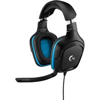 Logitech Gaming G432 Gaming Headset, Gaming-Headset schwarz/blau