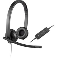 Logitech USB Stereo Headset H570e schwarz