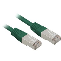 Sharkoon Patchkabel RJ45 Cat.5e FTP grün, 10 Meter, Retail