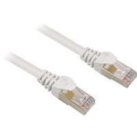 Sharkoon Patchkabel RJ45 Cat.6 SFTP weiß, 2 Meter