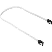 Sharkoon Sata III Kabel sleeve weiß, 60 cm