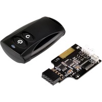 SilverStone SST-ES02-USB, Fernbedienung schwarz