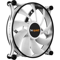 be quiet! Shadow Wings 2 PWM White 140 mm, Gehäuselüfter weiß/schwarz, 140 mm