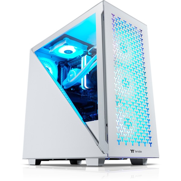 Thermaltake Kallisto White, GamingPC weiß/transparent, Windows 10 Home